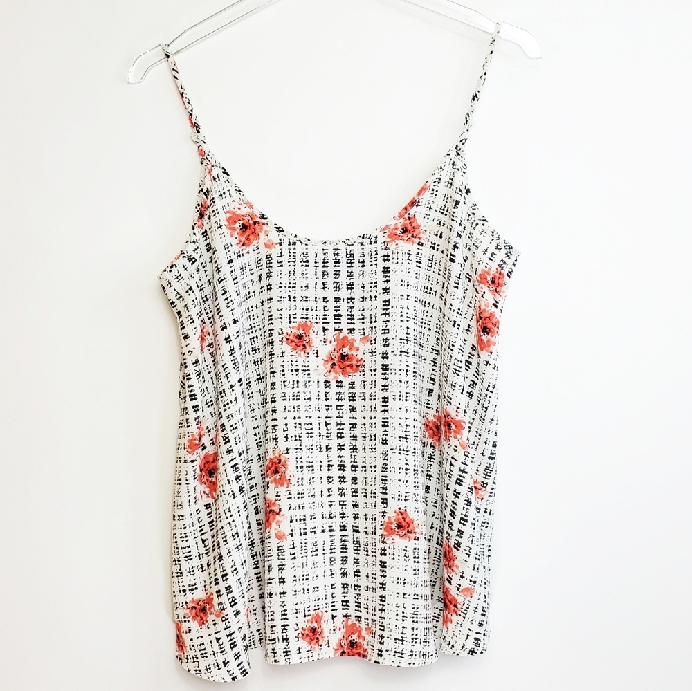 APT 9 Floral Swing Spaghetti Strap Tank Size M